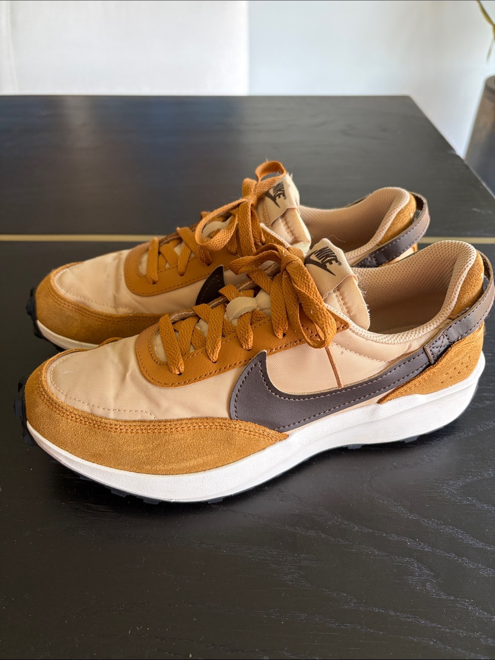 Nike Waffle Debut - Sesame Baroque Brown - Picture 1 of 13